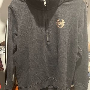 Pink VS half zip pullover